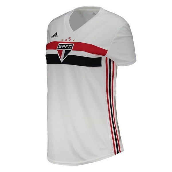 Camiseta São Paulo 1ª Mujer 2019/20 Blanco